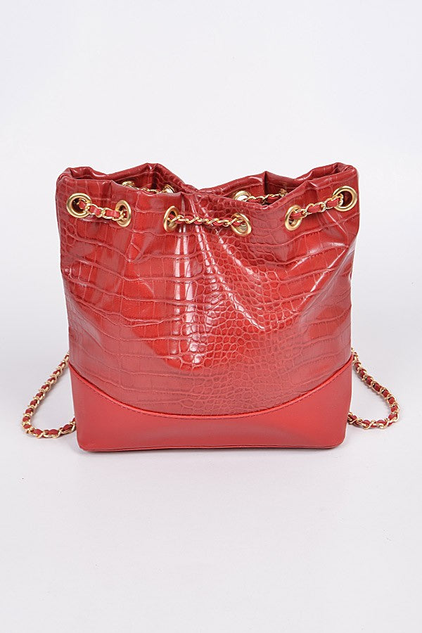 Downtown Luxe Bucket Bag-240 Bags-H&D-Coastal Bloom Boutique, find the trendiest versions of the popular styles and looks Located in Indialantic, FL