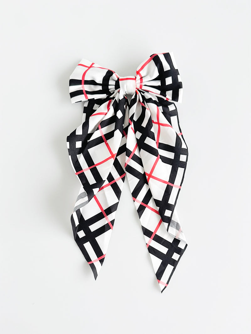 Plaid Perfection Bows Hair Clips-260 Other Accessories-ICCO ACCESSORIES-Coastal Bloom Boutique, find the trendiest versions of the popular styles and looks Located in Indialantic, FL