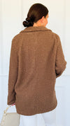Cozy Up Sherpa Coat - Mocha-160 Jackets-26 International-Coastal Bloom Boutique, find the trendiest versions of the popular styles and looks Located in Indialantic, FL