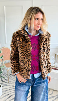 Power Pelt Faux Fur Statement Coat