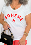 Starlit Spirit Italian T-Shirt-110 short Sleeve Top-LY PARIS-Coastal Bloom Boutique, find the trendiest versions of the popular styles and looks Located in Indialantic, FL
