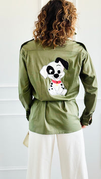 Dalmatian Dream Italian Top-110 Long Sleeve Tops-Mitica & Co-Coastal Bloom Boutique, find the trendiest versions of the popular styles and looks Located in Indialantic, FL