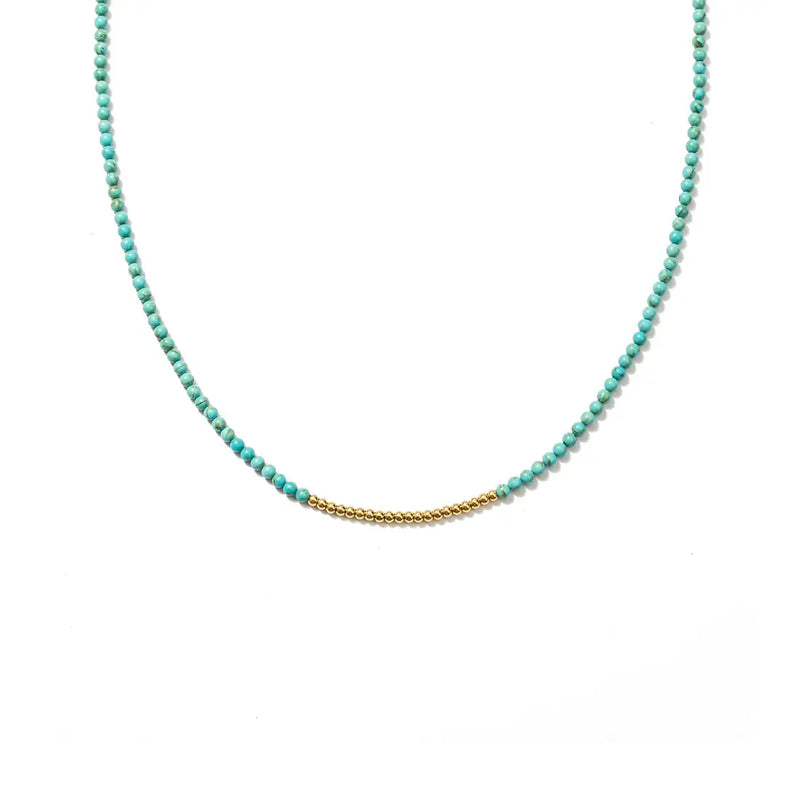 Costal Gold Necklace-230 Jewelry-BRENDA GRANDS-Coastal Bloom Boutique, find the trendiest versions of the popular styles and looks Located in Indialantic, FL