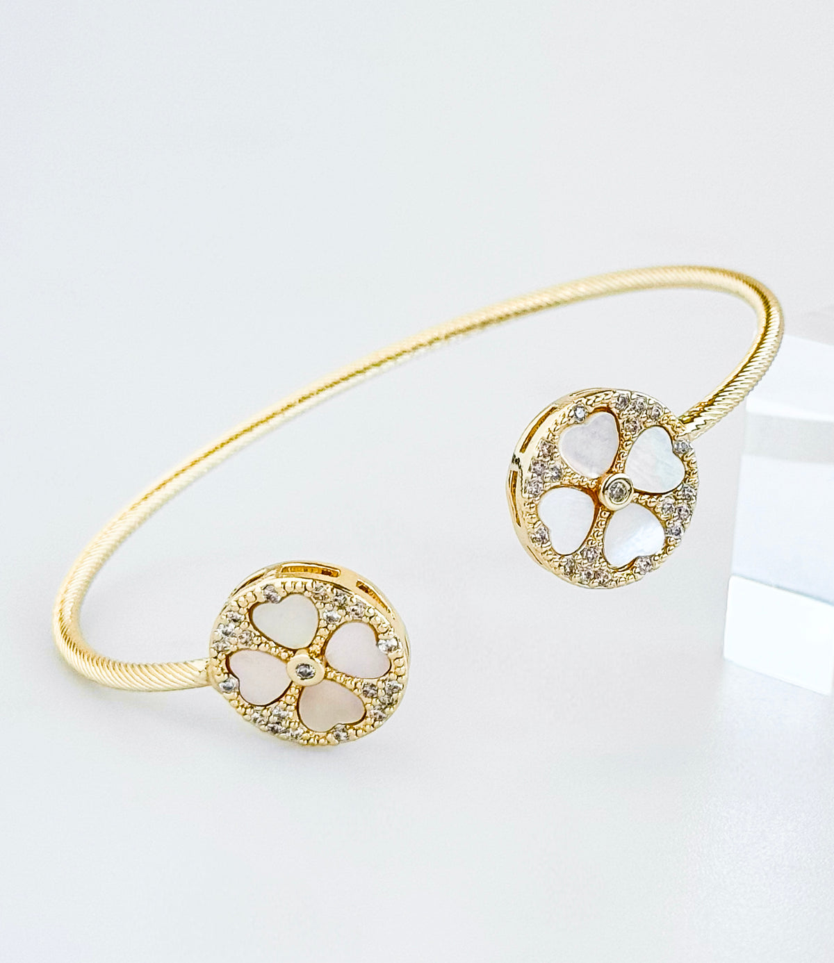 Garden Gate Cuff Bracelet-230 Jewelry-MILLENX ACCESSORIES-Coastal Bloom Boutique, find the trendiest versions of the popular styles and looks Located in Indialantic, FL