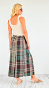 Rustic Highlands Midi Skirt-170 Bottoms-mystree-Coastal Bloom Boutique, find the trendiest versions of the popular styles and looks Located in Indialantic, FL