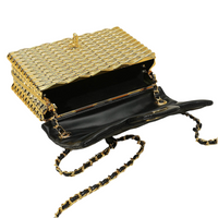 Midnight Riviera Crossbody Bag - Gold-240 Bags-NYW-Coastal Bloom Boutique, find the trendiest versions of the popular styles and looks Located in Indialantic, FL