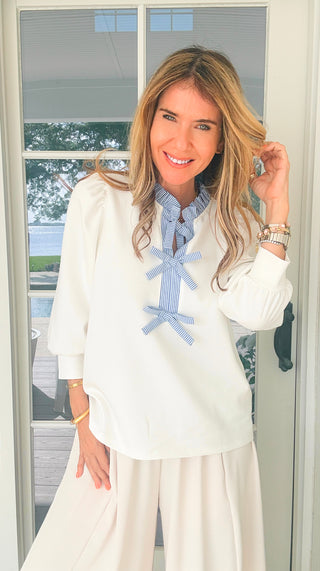 Ribbon Reverie Top
