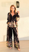 Nocturnal Leopard Italian Set-210 Loungewear/Sets-K2-Coastal Bloom Boutique, find the trendiest versions of the popular styles and looks Located in Indialantic, FL