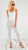 Floral Print Pants-170 Bottoms-Gretchen Scott-Coastal Bloom Boutique, find the trendiest versions of the popular styles and looks Located in Indialantic, FL