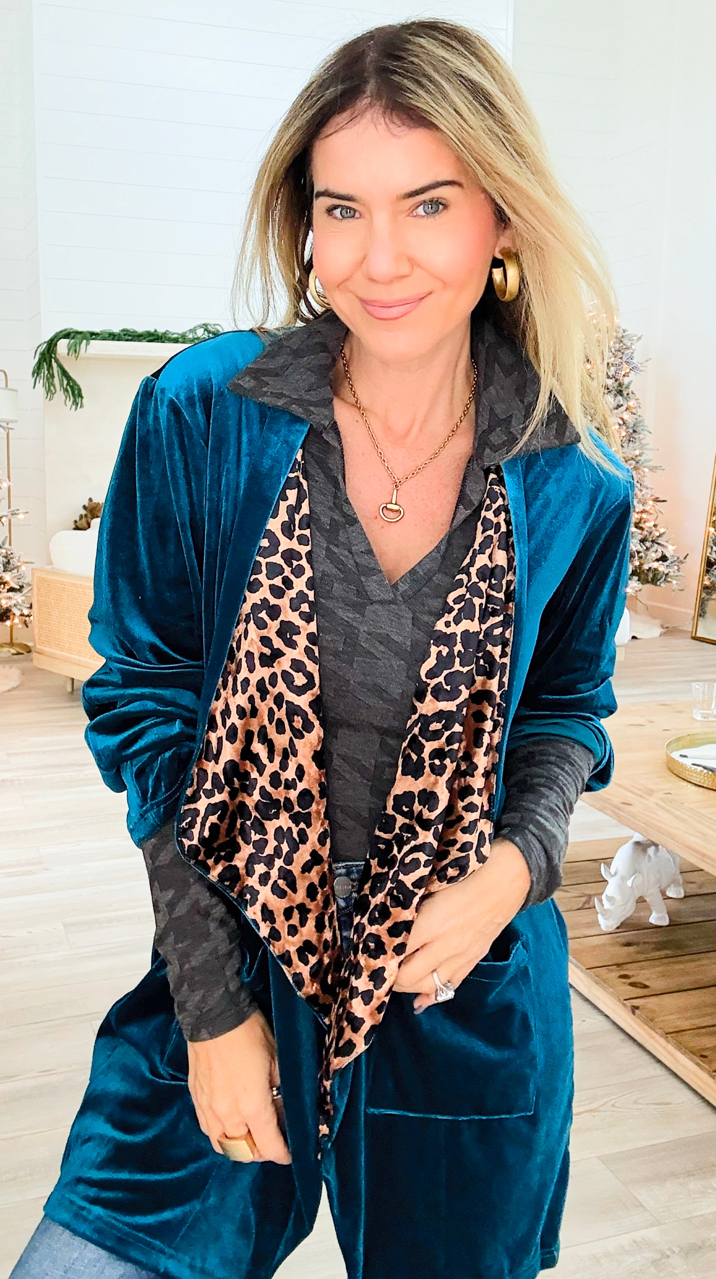 Velvet Wild Drape-150 Cardigans/Layers-Umgee-Coastal Bloom Boutique, find the trendiest versions of the popular styles and looks Located in Indialantic, FL