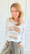 California Lounge Pullover-110 Long Sleeve Tops-V SKY-Coastal Bloom Boutique, find the trendiest versions of the popular styles and looks Located in Indialantic, FL