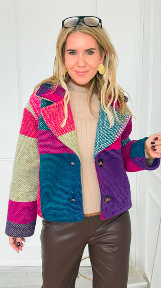Color Story Woven Jacket