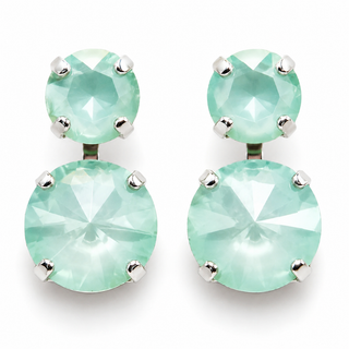 Faceted Drop Earrings - Turquoise - Katora