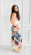 Whimsical Baroque Italian Pants-100 Pants-K2-Coastal Bloom Boutique, find the trendiest versions of the popular styles and looks Located in Indialantic, FL