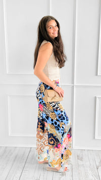 Whimsical Baroque Italian Pants-100 Pants-K2-Coastal Bloom Boutique, find the trendiest versions of the popular styles and looks Located in Indialantic, FL