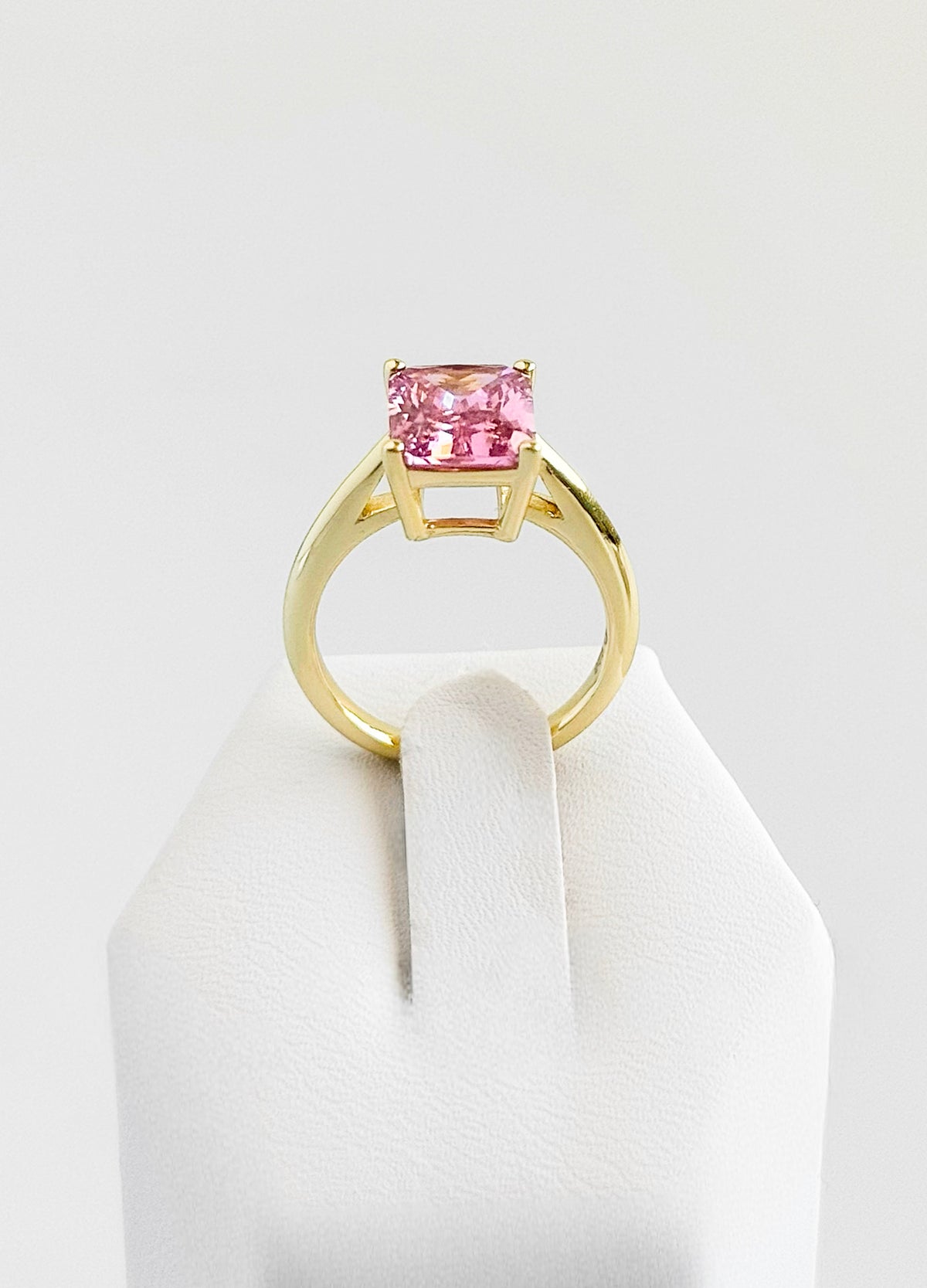 Sterling Silver Emerald Cup Light Pink-230 Jewelry-NYC-Coastal Bloom Boutique, find the trendiest versions of the popular styles and looks Located in Indialantic, FL