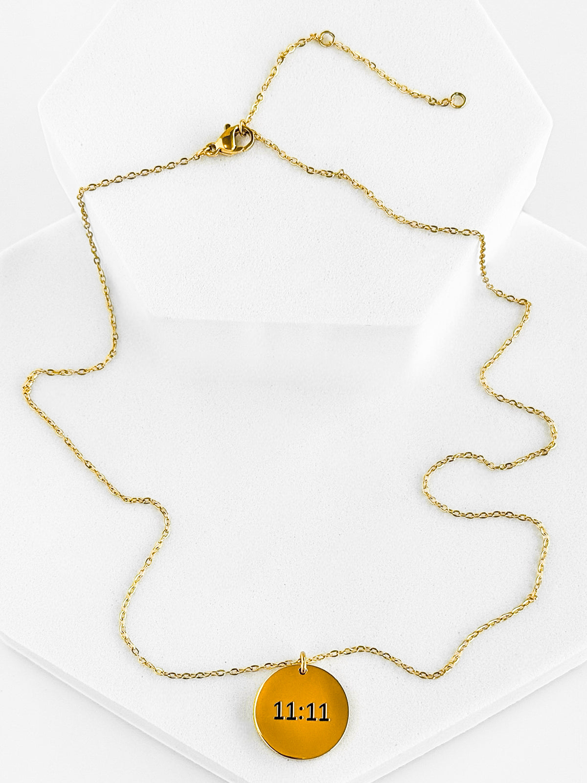 Stainless Steel Wish Time Pendant Necklace-230 Jewelry-NYC-Coastal Bloom Boutique, find the trendiest versions of the popular styles and looks Located in Indialantic, FL