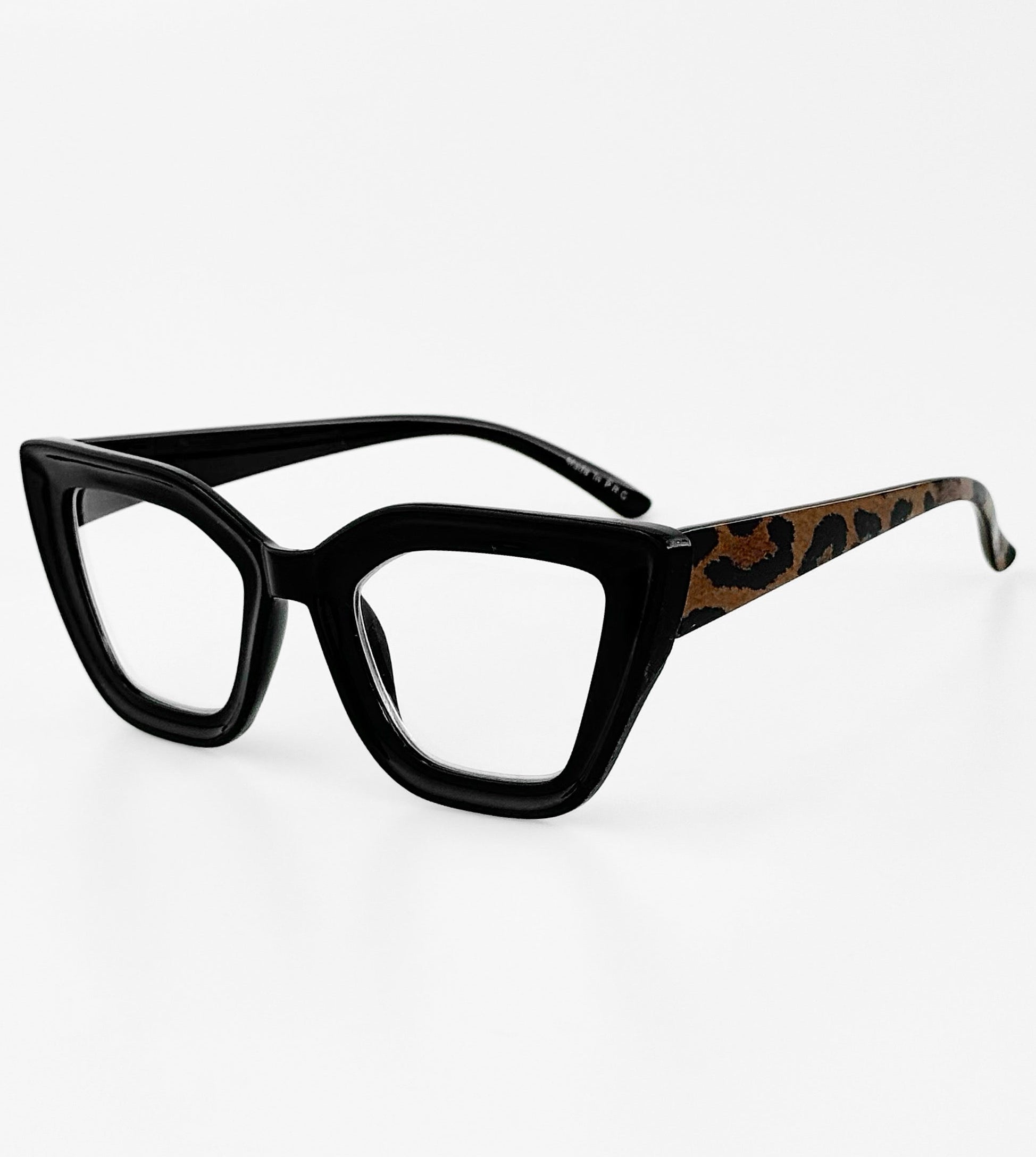 Boardroom Drama Bold Cateye Readers-Black-260 Other Accessories-Creative Group-Coastal Bloom Boutique, find the trendiest versions of the popular styles and looks Located in Indialantic, FL