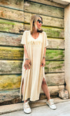 Unique Beauty Italian Dress - Gold-200 Dresses/Jumpsuits/Rompers-Italianissimo-Coastal Bloom Boutique, find the trendiest versions of the popular styles and looks Located in Indialantic, FL
