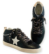 Daisy Studded Star Sneaker-250 Shoes-miracle miles-Coastal Bloom Boutique, find the trendiest versions of the popular styles and looks Located in Indialantic, FL