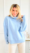 Winter Hush Pocket Turtleneck Sweater-140 Sweaters-Rousseau-Coastal Bloom Boutique, find the trendiest versions of the popular styles and looks Located in Indialantic, FL