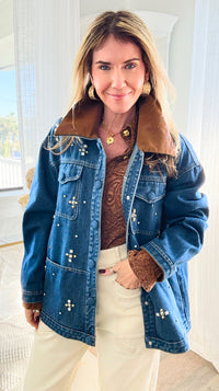 Downtown Spark Embellished Jacket