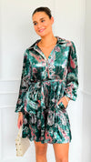 Paisley Poem Tiered Velvet Dress-200 Dresses/Jumpsuits/Rompers-JODIFL-Coastal Bloom Boutique, find the trendiest versions of the popular styles and looks Located in Indialantic, FL