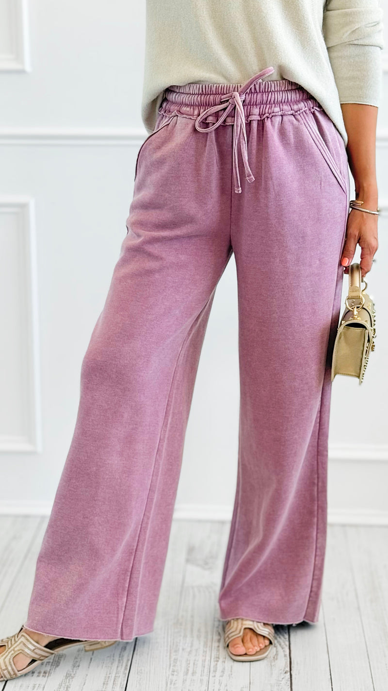 Daydream Lounge Pants - Lt. Rose-100 Pants-Zenana-Coastal Bloom Boutique, find the trendiest versions of the popular styles and looks Located in Indialantic, FL