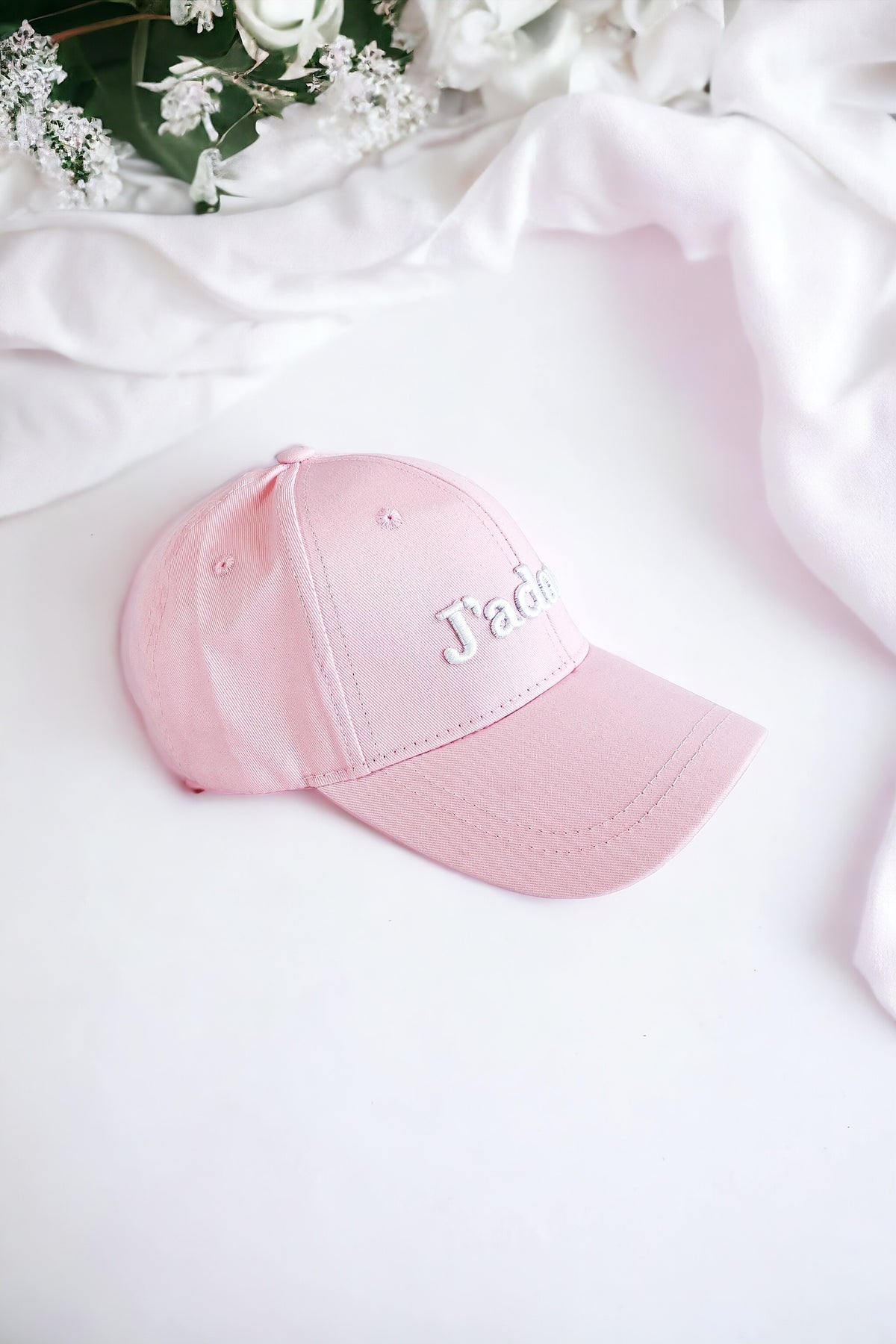 J´Adore Cap Hat - Pink-260 Other Accessories-ICCO ACCESSORIES-Coastal Bloom Boutique, find the trendiest versions of the popular styles and looks Located in Indialantic, FL