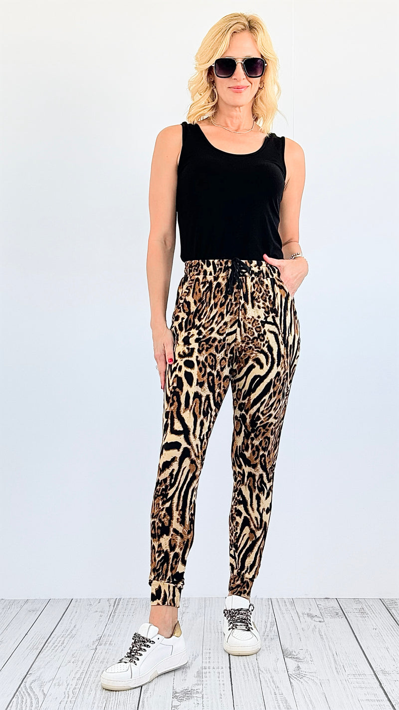 Savanna Luxe Joggers Pants-170 Bottoms-Love Poem-Coastal Bloom Boutique, find the trendiest versions of the popular styles and looks Located in Indialantic, FL