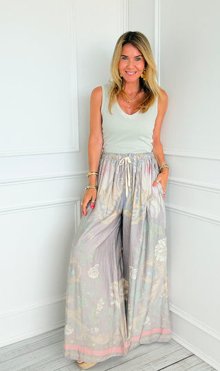 Wonderland Vintage Washed Ghost Italian Pants