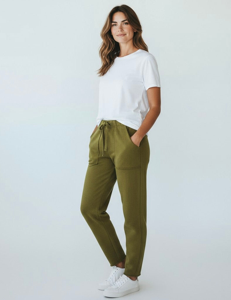Daydream Patch Pocket Pant - Camo Green-100 Pants-MONO B-Coastal Bloom Boutique, find the trendiest versions of the popular styles and looks Located in Indialantic, FL