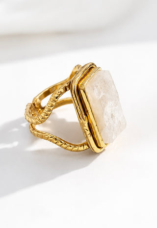Vintage Vogue Rectangle Ring