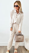 Dreamy Brushed Lounge Pants-170 Bottoms-CES FEMME-Coastal Bloom Boutique, find the trendiest versions of the popular styles and looks Located in Indialantic, FL