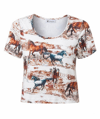 Galloping Prairie Western Tee