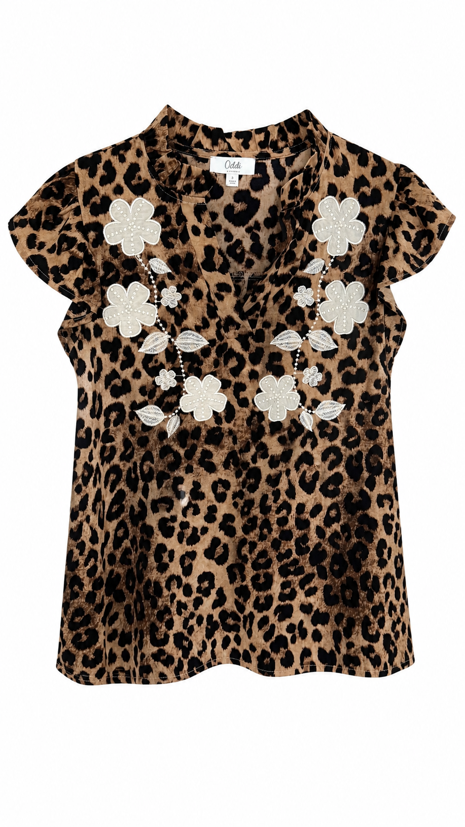 Wildflower Ruffle Sleeve Top