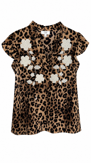 Wildflower Ruffle Sleeve Top