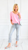 City Lights Cuff Jeans-190 Denim-Mica Denim-Coastal Bloom Boutique, find the trendiest versions of the popular styles and looks Located in Indialantic, FL