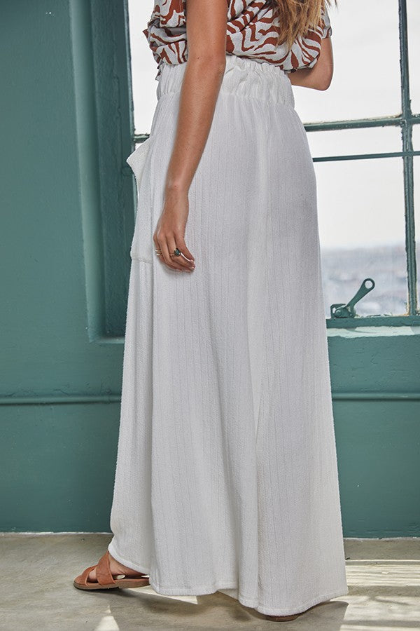 Coastal Breeze Wide-Leg Pants-170 Bottoms-BucketList-Coastal Bloom Boutique, find the trendiest versions of the popular styles and looks Located in Indialantic, FL