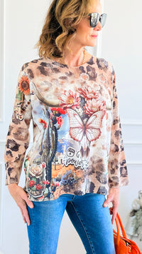 Prairie Crown Long Sleeve Italian Top-110 short Sleeve Top-Italianissimo-Coastal Bloom Boutique, find the trendiest versions of the popular styles and looks Located in Indialantic, FL
