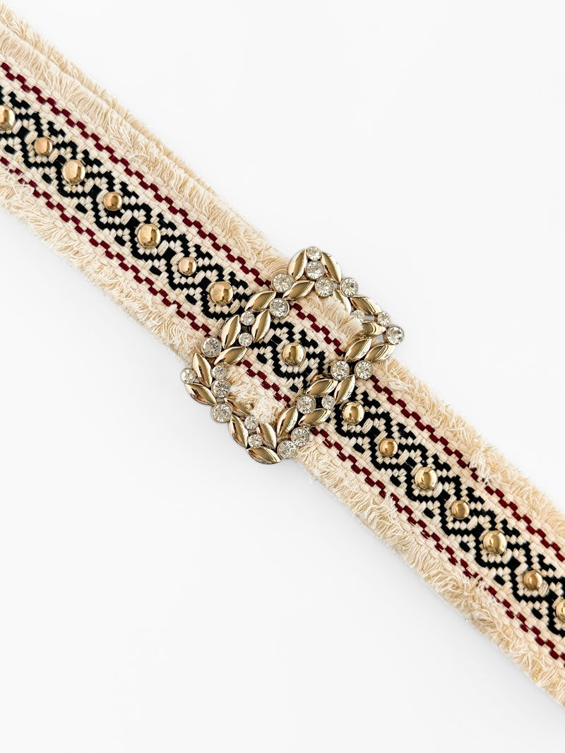 Desert Mirage Embroidered Belt-260 Other Accessories-POL-Coastal Bloom Boutique, find the trendiest versions of the popular styles and looks Located in Indialantic, FL