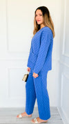 Quilted Jacket and Pants Set - Marlin-210 Loungewear/Sets-Zenana-Coastal Bloom Boutique, find the trendiest versions of the popular styles and looks Located in Indialantic, FL