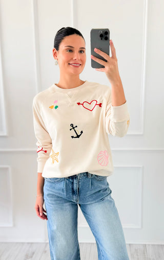 Coastal Icons Sweater