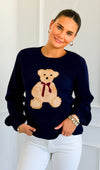 Teddy Talk Knit Sweater-140 Sweaters-JODIFL-Coastal Bloom Boutique, find the trendiest versions of the popular styles and looks Located in Indialantic, FL