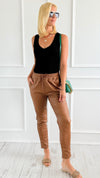 Everyday Luxe Jogger Pant- Camel-100 Pants-MELLY&CO-Coastal Bloom Boutique, find the trendiest versions of the popular styles and looks Located in Indialantic, FL