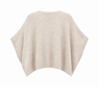 Crown Jewel Italian Knit Top- Oyster