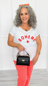 Starlit Spirit Italian T-Shirt-110 short Sleeve Top-LY PARIS-Coastal Bloom Boutique, find the trendiest versions of the popular styles and looks Located in Indialantic, FL