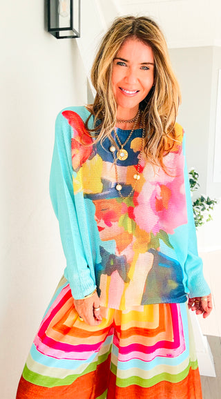 Flutter Effect St Tropez Italian Knit