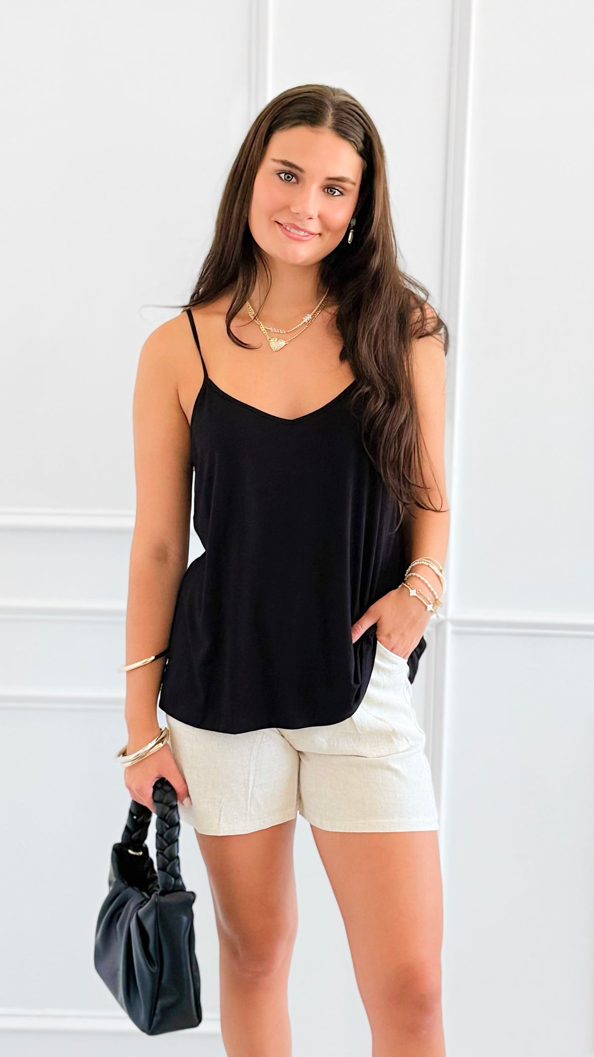 Luxe Modal Cami-210 Loungewear/Sets-Rae Mode-Coastal Bloom Boutique, find the trendiest versions of the popular styles and looks Located in Indialantic, FL