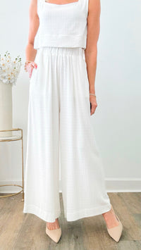 Lovely Linen Wide Leg Pants-170 Bottoms-Before You-Coastal Bloom Boutique, find the trendiest versions of the popular styles and looks Located in Indialantic, FL